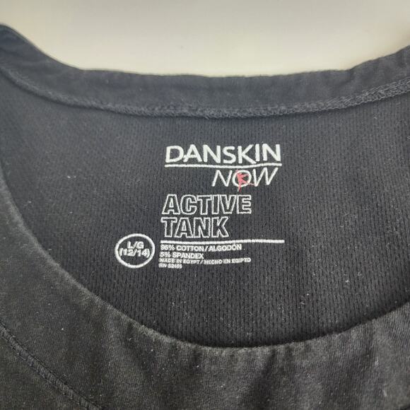 Danskin Now Shirt & Everlast Sport Capris Black Pink Exercise Set Women's M / L - Picture 4 of 5